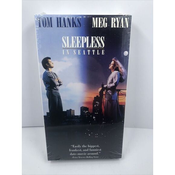 Sleepless in Seattle (VHS, 1993), Sealed W/ Watermark Tom Hanks Meg Ryan - Picture 2 of 5